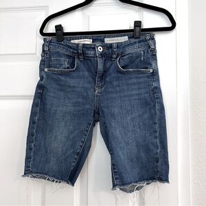 Pilcro and the Letterpress Denim Cutoff Shorts Size 26